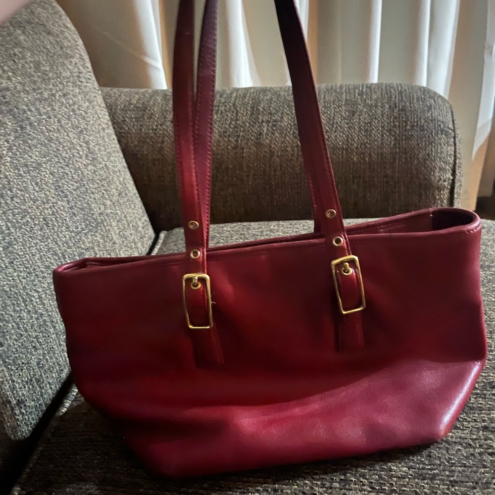 Red Coach Purse - Picture 3 of 6